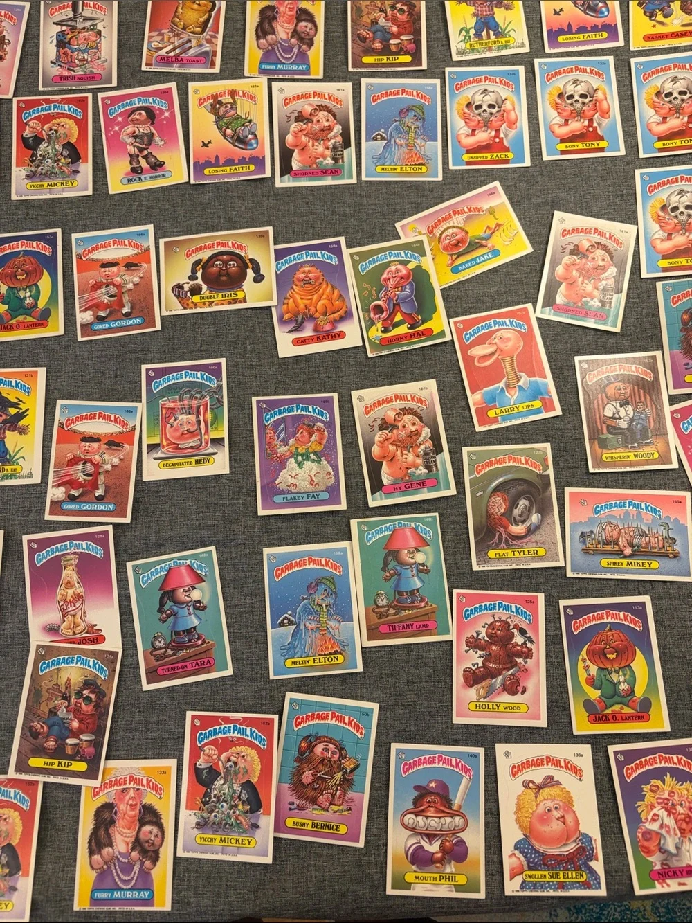 Series 4- Vintage Garbage Pail Kids Trading Cards - Large Lot of 100+